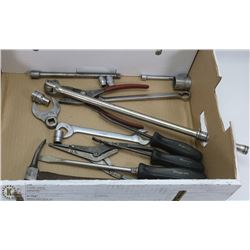 BOX OF VARIOUS SNAP-ON TOOLS