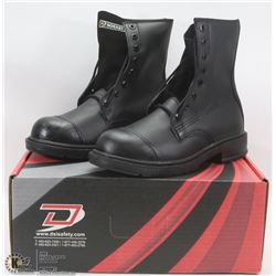 PAIR OF DYNAMIC SAFETY STEEL TOE WORK BOOTS
