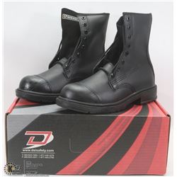 PAIR OF DYNAMIC SAFETY STEEL TOE WORK BOOTS