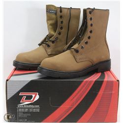 PAIR OF DYNAMIC SAFETY STEEL TOE WORK BOOTS