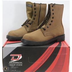 PAIR OF DYNAMIC SAFETY STEEL TOE WORK BOOTS