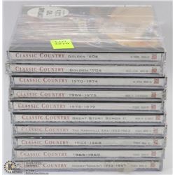 SEALED COUNTRY MUSIC CD COLLECTION