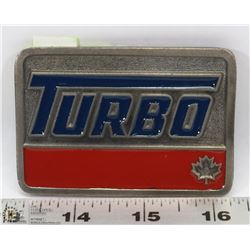 TURBO GAS ENAMELED BELT BUCKLE