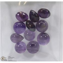 #156-NATURAL PURPLE AMETHYST GEMSTONE  80CT