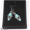 Image 1 : TURQUOISE FASHION EARRINGS