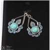 TURQUOISE FASHION EARRINGS
