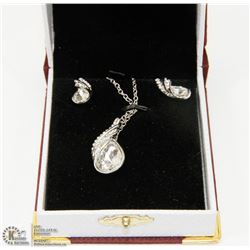 CRYSTAL FASHION CLEAR NECKLACE