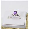 Image 1 : PURPLE STONE RING
