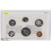 Image 1 : 1972 CANADIAN 6 COIN UNCIRCULATED SET WITH COA