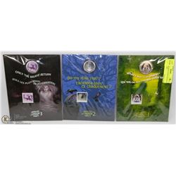 LOT OF 3 RCM HAUNTED CANADA #1 SERIES YEARS