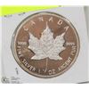 Image 1 : 33)2013- $5 DOLLAR 1 OUNCE SILVER MAPLE LEAF COIN