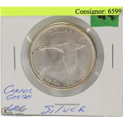 49) 1967 COMMEMORATIVE SILVER DOLLAR GEM-UNC