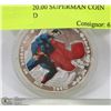Image 1 : 14) 2013- $20.00 SUPERMAN COIN COLOURED