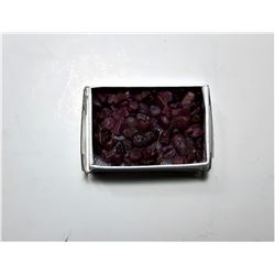 1)  LOT OF 64 CT NATURAL AFRICAN BLOOD