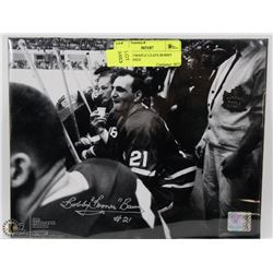 TORONTO MAPLE LEAFS BOBBY BAUN SIGNED