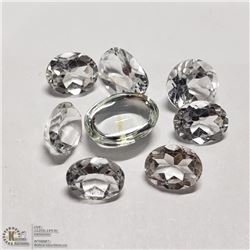 166) WHITE TOPAZ, APPROX 4CTS