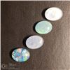 Image 1 : 167) GENUINE OPAL TRIPLETS, OVALS, APPROX 4 CTS
