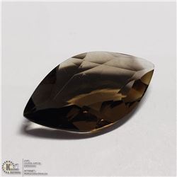 162) SMOKY QUARTZ, MARQUISE, APPROX 7 CTS