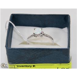 91) 14K GOLD PINK SAPPHIRE (1.30CT) AND DIAMOND