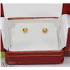 Image 1 : 77)14K GOLD EARRINGS