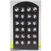 Image 1 : 12 NEW  PAIRS OF UNICORN EARRINGS WITH  DISPLAY