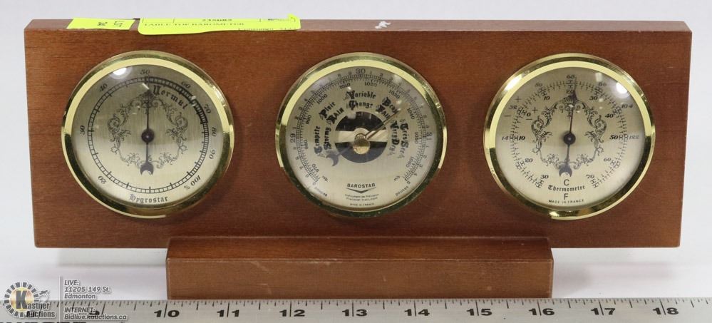 TABLE TOP BAROMETER