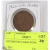 Image 1 : 1922 BRITISH LARGE PENNY