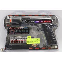 BLACK WATER SIG 1911 AIR SOFT HANDGUN,  METAL