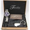 Image 1 : NEW OLD STOCK IN BOX VINTAGE FRONDINI MENS WATCH.