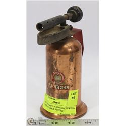 THE LENK MFG. COMPANY, NEWTON MASS. ALCOHOL FUELED