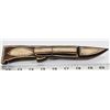 Image 2 : AFRICAN DAGGER WITH WOOD SHEATH
