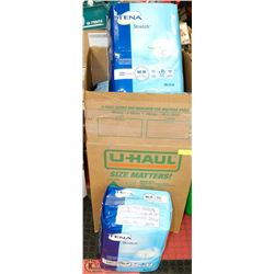 6 BUNDLES OF TENA M/R STRETCH BRIEFS