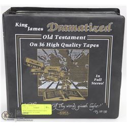 KING JAMES DRAMATIZED OLD TESTAMENT 34 TAPES