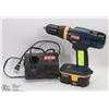 Image 1 : RYOBI 18V CORDLESS DRILL WITH CHARGER & BATTERY