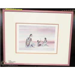 FRAMED COLOR PRINT BY MAXINE NOEL TITLED