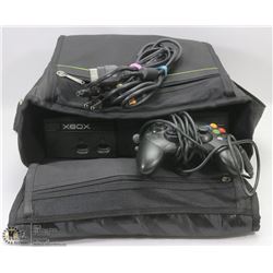 ORIGINAL XBOX 360 CONSOLE WITH ORIGINAL XBOX BAG