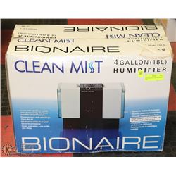 BIONAIRE CLEAN MIST HUMIDIFER NEW