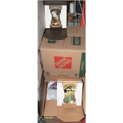 LOT OF 3 BOXES OF ESTATE COLLECTOR PLATES WITH