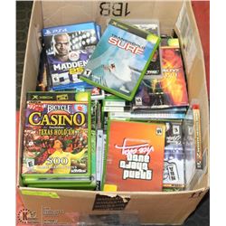 EXTRA LARGE LOT OF ASSORTED VIDEO GAMES INCL.