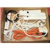Image 1 : BOX W/5 SURGE PROTECTORS, 6-PLUG