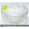 Image 1 : DAISY FLOWERED CRYSTAL DISH