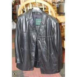 DANIER MEN'S LEATHER JACKET SIZE M -