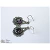 Image 3 : 2) STERLING SILVER MYSTIC TOPAZ EARRINGS