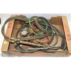 VICTOR CUTTING TORCH COMPLETE WITH HOSE &