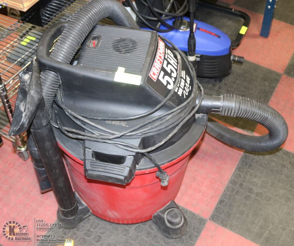 CRAFTSMAN 5.5HP 2 SPEED 60L SHOP VAC