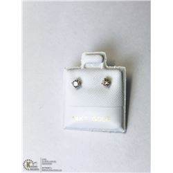 32) 14KT GOLD DIAMOND EARRINGS