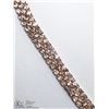 Image 1 : 49) STERLING SILVER MORGANITE BRACELET