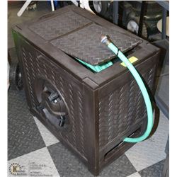 AQUAWINDER HOSE REEL BY SUNCAST, AUTO REWIND