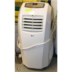 LG AIR CONDITIONER WITH ALL HOSES, AND REMOTE