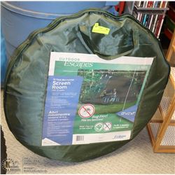 12' HEXAGONAL SCREEN ROOM TENT W/ 2 WALLS